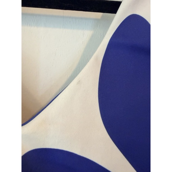 Wilo The Label Sports‎ Bra Small V Neck Blue White Abstract Padded High Support - Picture 2 of 7